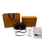 AS IS Louis Vuitton Damier Ebene Croisette Crossbody Purse