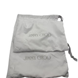 Jimmy Choo Bing 100 Crystal Embellished Mules Women's Size 38 ~ US 8