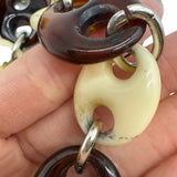 Vintage GUCCI Italy Large Emblem Necklace