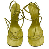 Bottega Veneta Crush Calf Sandals Women's Size 38= US 8