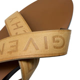 GIVENCHY Leather Flat Slide Sandals Women's 39.5 = US 9.5