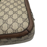 Gucci Tan Coated Canvas Medium Ophidia Unisex Backpack