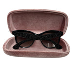 Miu Miu Crystal Rock SMU-10P Black Sunglasses