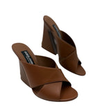 Dolce & Gabbana Crisscross Slides Sandals Womens size 39 = US 9