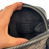 Coach Stanton Canvas Monogram Unisex Crossbody Purse