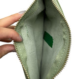 Viola Castellani Green Leather Slouch Purse