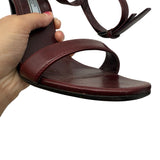 Prada Calfskin Ankle Strap Sandals Womens Size 40 = US 10