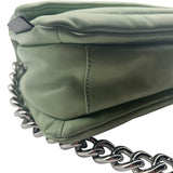 Marc Jacobs Green Pillow Leather Chain Purse