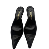 Vintage Chanel Mules Women's Size 37.5 ~ US 7