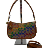 Coach Swinger Signature Canvas Shoulder Bag