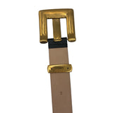 AS IS Balmain Anthem Wide Leather Belt -  Size 80 US 32