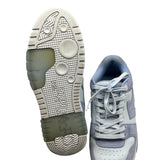 Off-White Out Of Office Sneakers in Dusty Blue Suede Men's US size 11