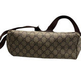 Gucci Tan Coated Canvas Supreme Medium Unisex Backpack