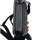 Coach Stanton Canvas Monogram Unisex Crossbody Purse