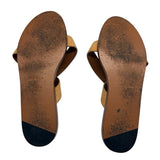 GIVENCHY Leather Flat Slide Sandals Women's 39.5 = US 9.5