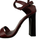 Prada Calfskin Ankle Strap Sandals Womens Size 40 = US 10