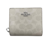 NWT Coach Signature Canvas Snap Wallet