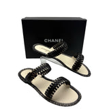 Chanel Coco Beach Mules Women’s Size 41 ~ US 11