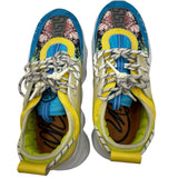Versace Yellow and Blue Chain Reaction Size 45 ~ US 12 Men's Shoes