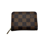 Louis Vuitton Damier Ebene Zippy Coin Wallet