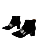 Moschino Couture Suede Ankle Boots Women's 37 US 7