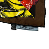 Prada Printed Silk Scarf