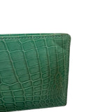 As is - Tiffany & Co. Aqua Men's Alligator Wallets