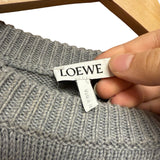 Loewe Ribbon Logo Knit Sweater Women's Size M