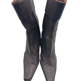 AS IS Vintage Chanel Pointed Toe Boots Women's Size 36 ~ US 6
