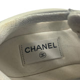 Chanel 18S CC Transparent Sneakers Women's Size 38.5 ~ US 8.5