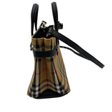 Burberry Mini Banner Vintage Check Handle Bag