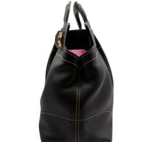 Salvatore Ferragamo Gancio Leather Top Handle With Crossbody Strap