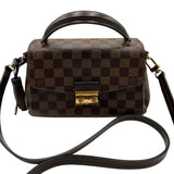 AS IS Louis Vuitton Damier Ebene Croisette Crossbody Purse