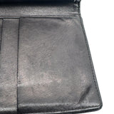 Vintage Chanel Caviar Black Leather Bifold Wallet