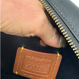 Coach Black Leather Borough Bowling Bag Purse