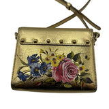 Dolce & Gabbana Metallic Floral Mini Lucia