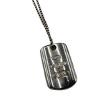 Tiffany & Co.1837 'Makers' I.D. Dog Tag Necklace