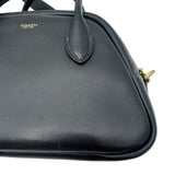 Coach Black Leather Borough Bowling Bag Purse