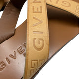 GIVENCHY Leather Flat Slide Sandals Women's 39.5 = US 9.5