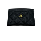 Chanel Caviar Quilted Leather Card Holder