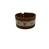 AS IS Louis Vuitton Murakami Koala Brass Gold Plated Bracelet