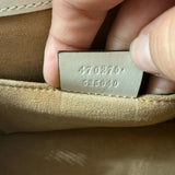 Gucci Sylvie Rose Embroidered Top Handle