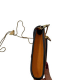 Prada Burnt Orange Saffiano Leather Envelope Purse