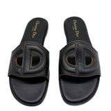 Christian Dior D-Club Slide Sandals Women's 37 = US 7