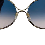 Gucci Round Gradient Pearl Sunglasses