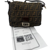 AS IS Fendi Zucca Mamma Tote Shoulder Bag
