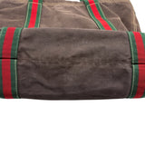 Gucci Crest Print Canvas Tote