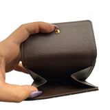 Louis Vuitton Mini Lin Canvas Elise Wallet