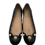 AS IS Gucci Willow Scalloped Flats Women's Size 37.5 ~ US 7.5