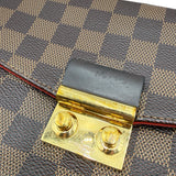 AS IS Louis Vuitton Damier Ebene Croisette Crossbody Purse
